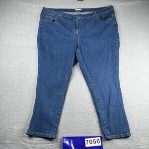 Woman Within Denim Jeans Size 32W Blue Casual